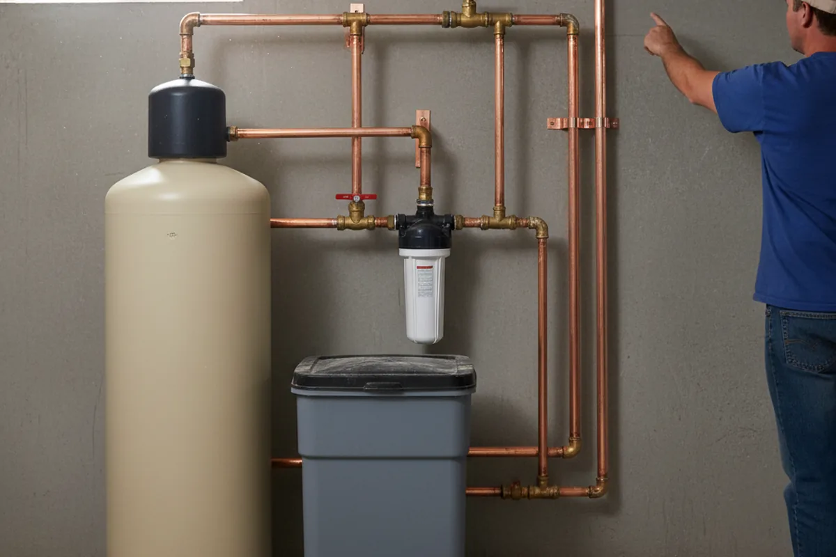 Whole-house water treatment system installed in Cato